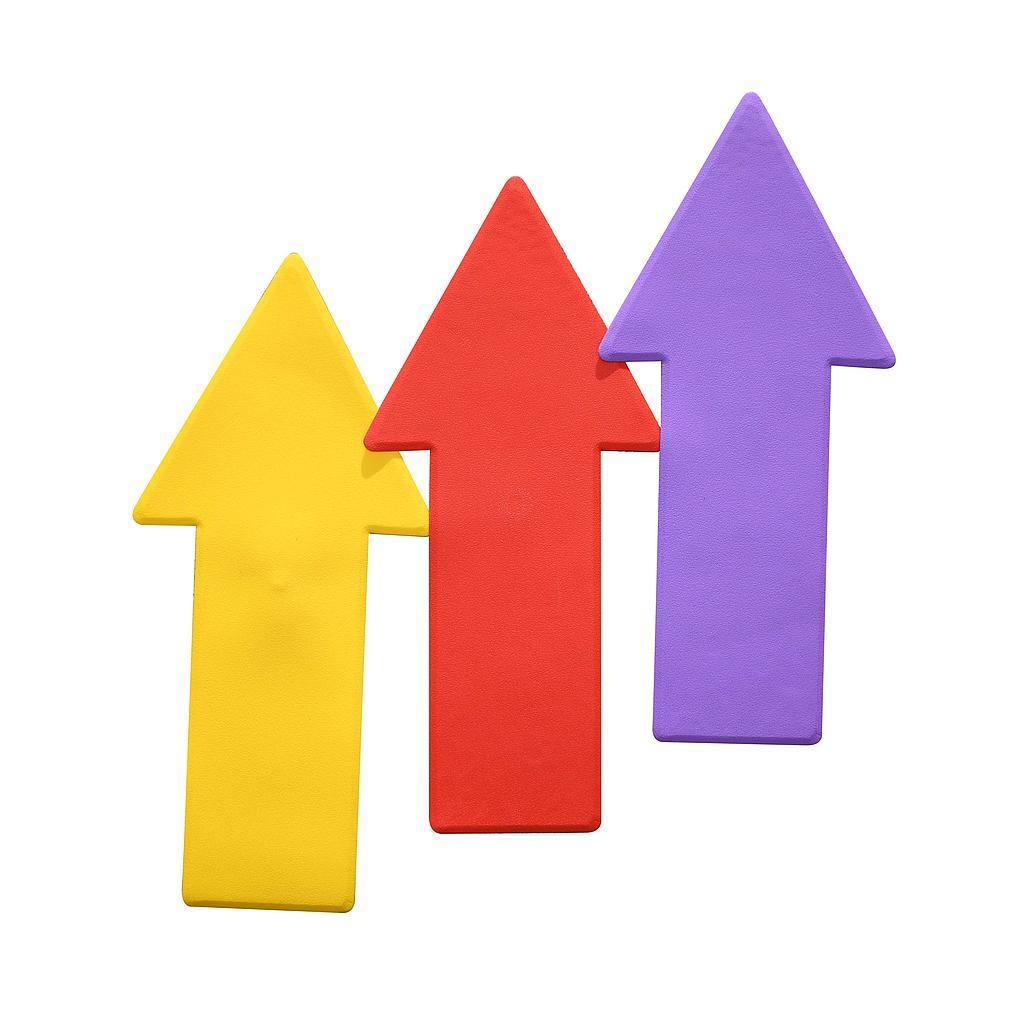 Rubber Arrow Floor Markers (pair) Sport Essentials
