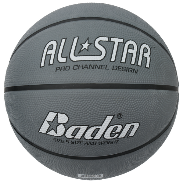 Baden All Star Basketball Size 5 Silver - Sport Essentials