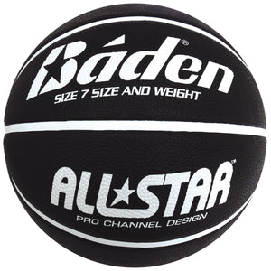 Baden All Star Basketball Size 7 Black - Sport Essentials