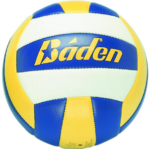 Baden indoor/beach blue, yellow and white volleyball