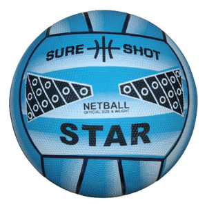 Sure Shot Star Netball in blue - Sport Essentials