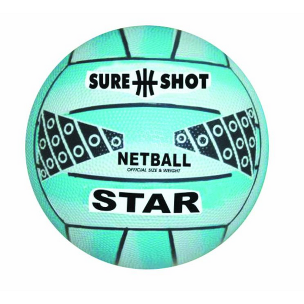 SureShot official size and weight baby blue netball